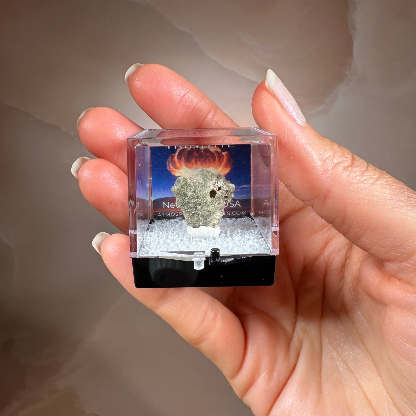 Trinitite 1.18g - Trinity Test Site, White Sands, New Mexico, USA