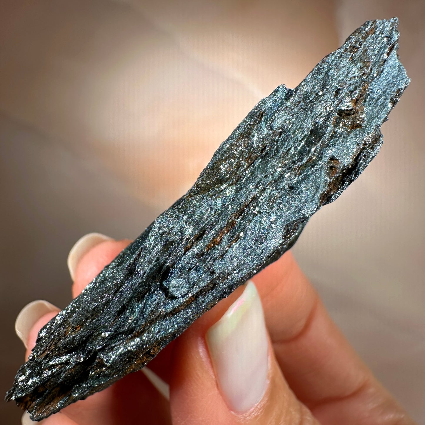 Rainbow Hematite, 44g, Andrade Mine, João Monlevade, Minas Gerais, Brazil
