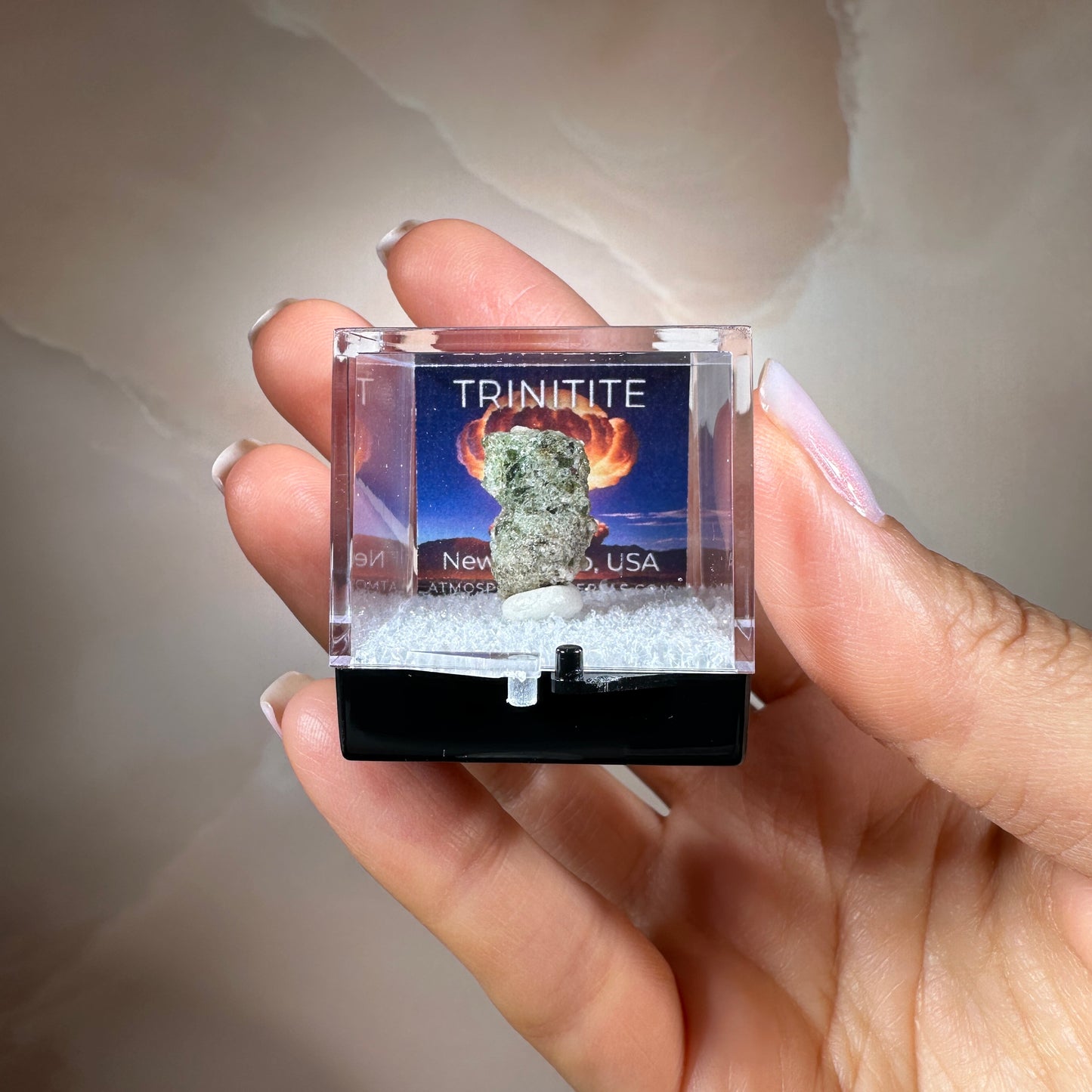Trinitite .97g - Trinity Test Site, White Sands Missile Range, New Mexico, USA