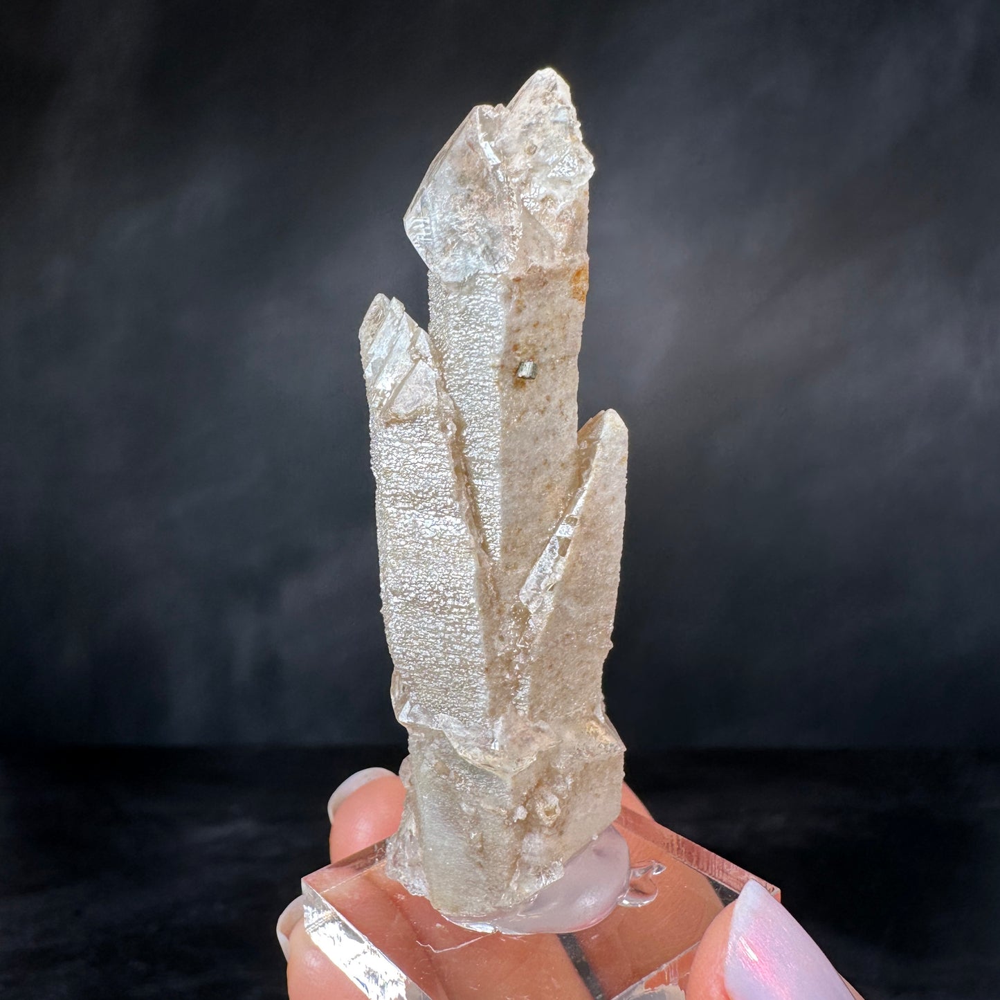 Growth Interference Quartz (31g) Bor Quarry, Dalnegorsk, Russia