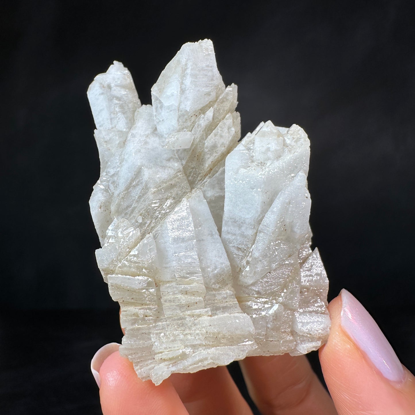 Growth Interference Quartz (79g) Bor Quarry, Dalnegorsk, Russia