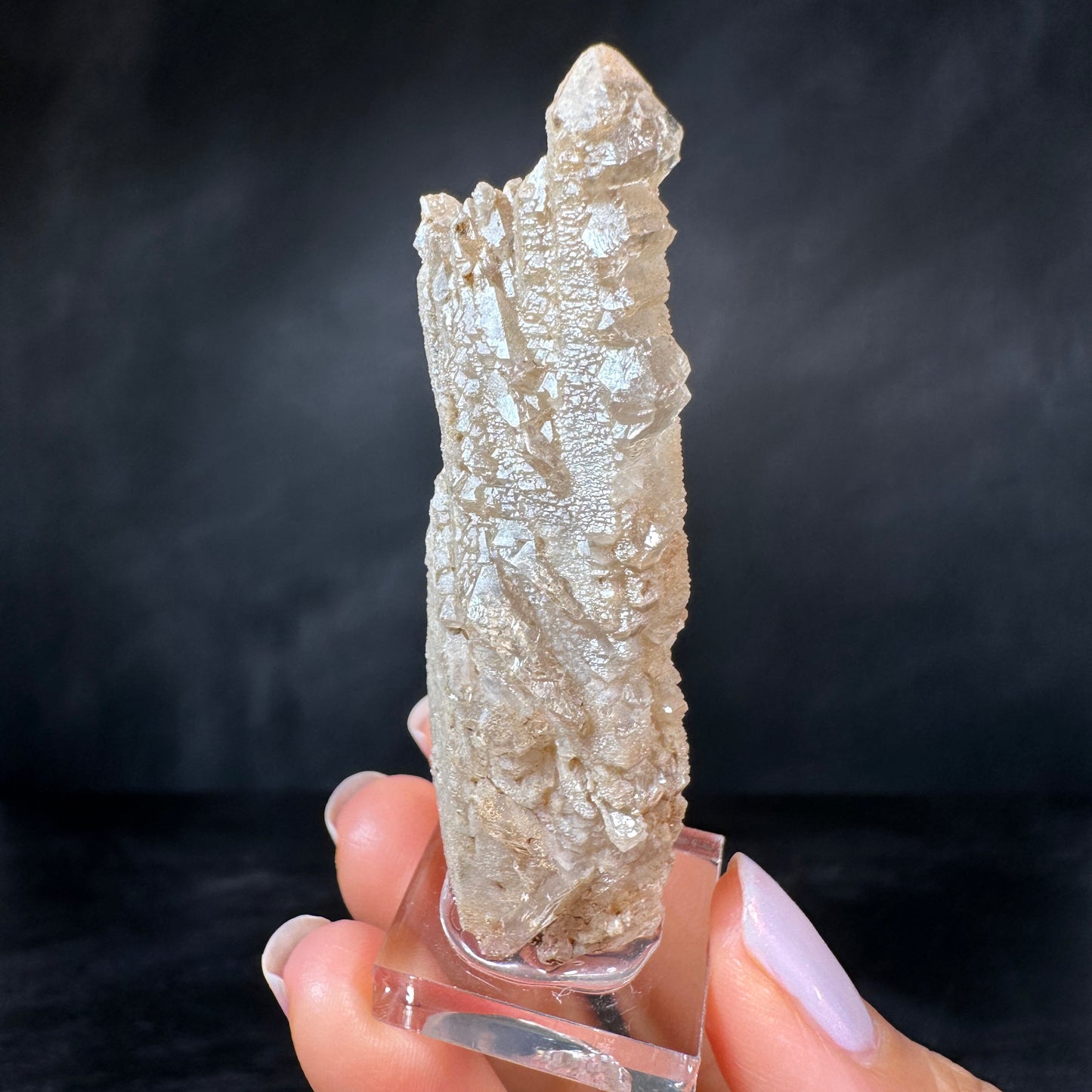 Growth Interference Quartz (30g) Bor Quarry, Dalnegorsk, Russia