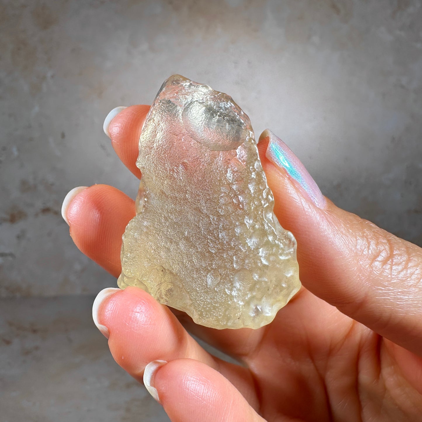 Libyan Desert Glass Tektite (27.61g) Museum Grade, Sahara Desert, Egypt