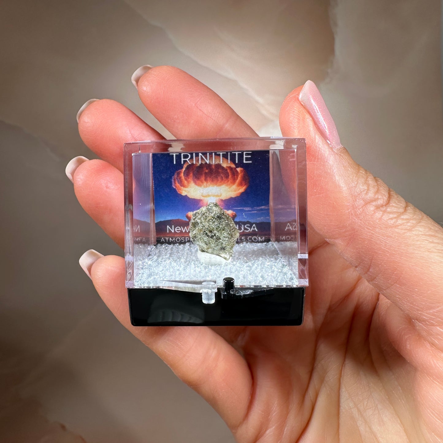 Trinitite .68g - Trinity Test Site, White Sands, New Mexico, USA