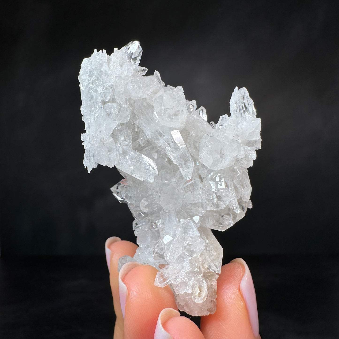Growth Interference Quartz (40g) Bor Quarry, Dalnegorsk, Russia