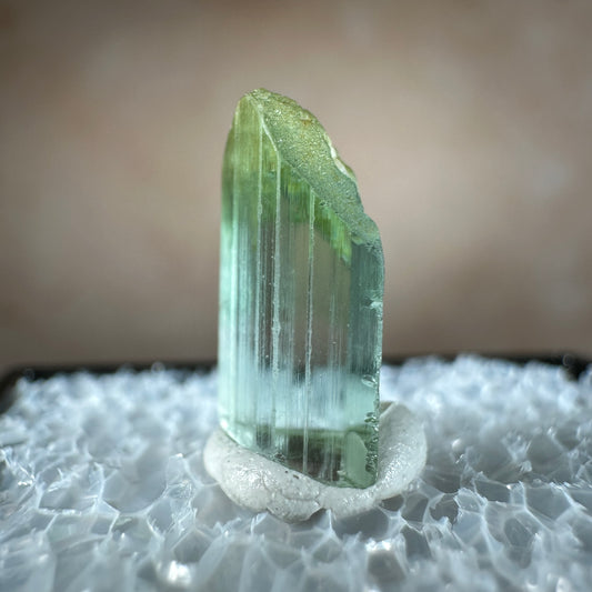 Green Tourmaline 4.2ct, Naipa Mine, Zambezia Province, Mozambique