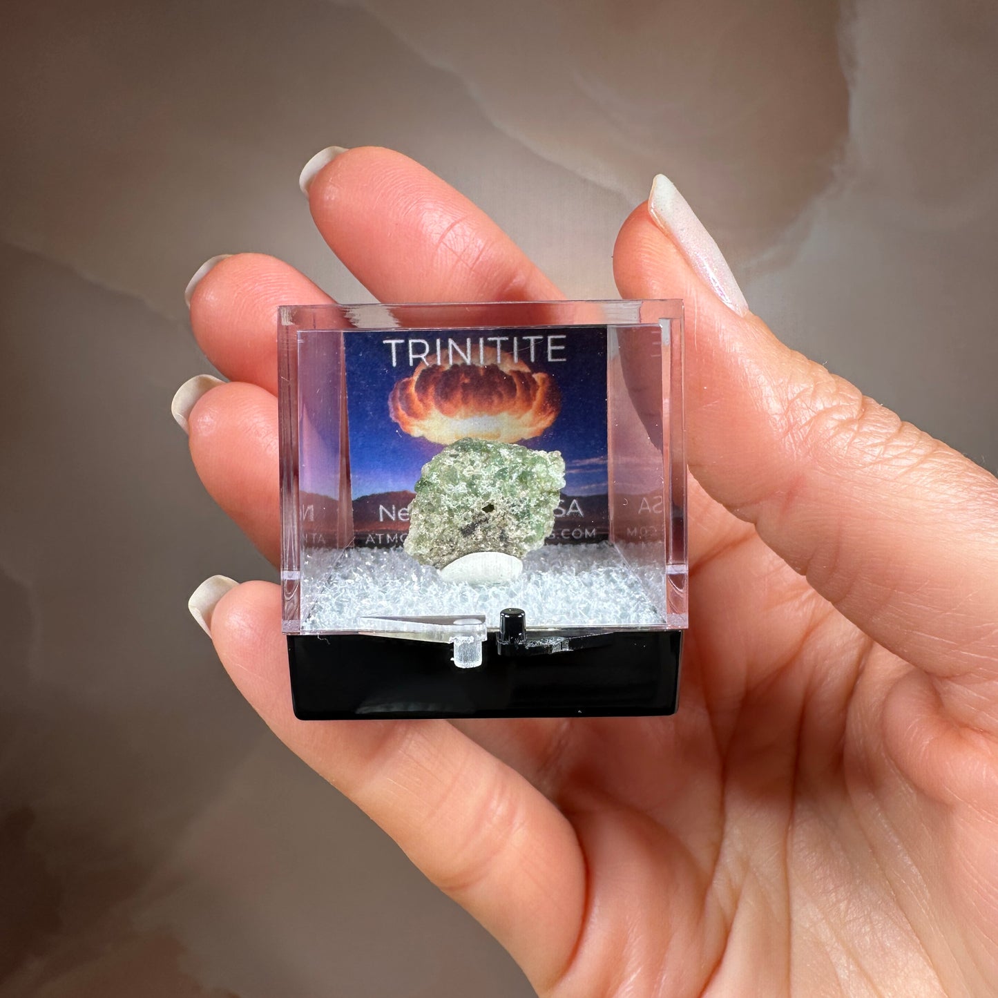 Trinitite 1.45g - Trinity Test Site, White Sands, New Mexico, USA