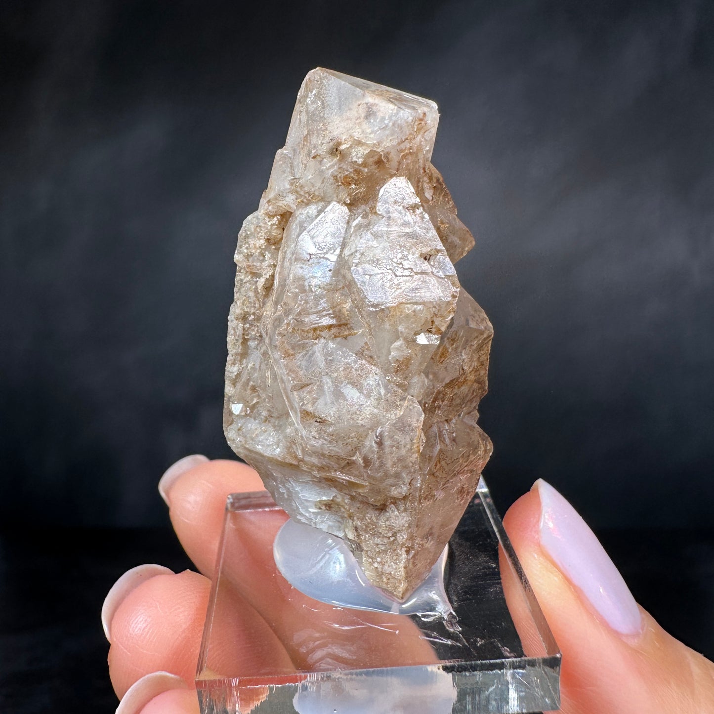 Di-Pyramidal Quartz (24g) 2nd Sovetskii Mine, Dalnegorsk, Russia