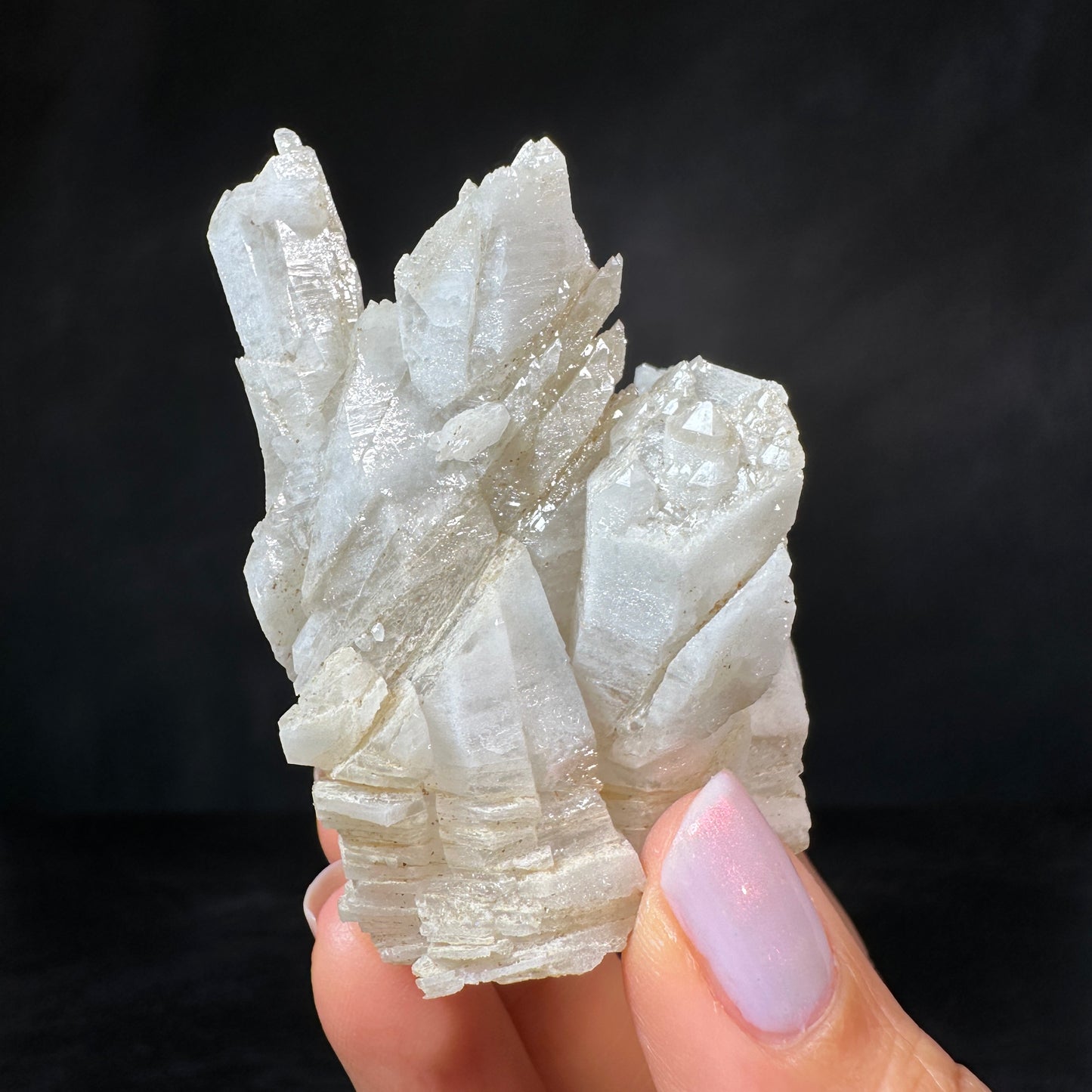 Growth Interference Quartz (79g) Bor Quarry, Dalnegorsk, Russia
