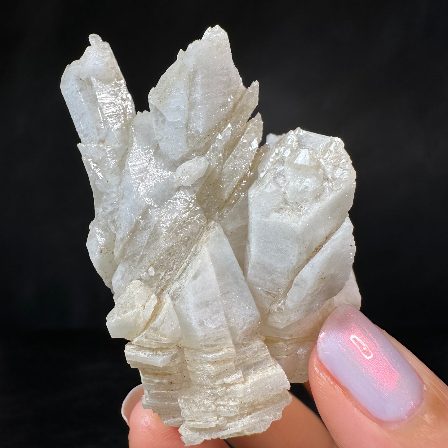 Growth Interference Quartz (79g) Bor Quarry, Dalnegorsk, Russia