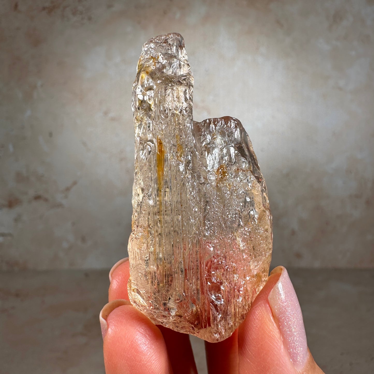 Golden Scapolite, 36g, Soamatasy, Ihosy District, Madagascar