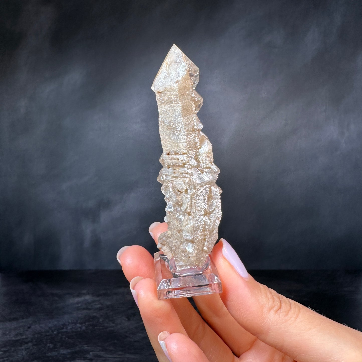 Growth Interference Quartz (35g) Bor Quarry, Dalnegorsk, Russia