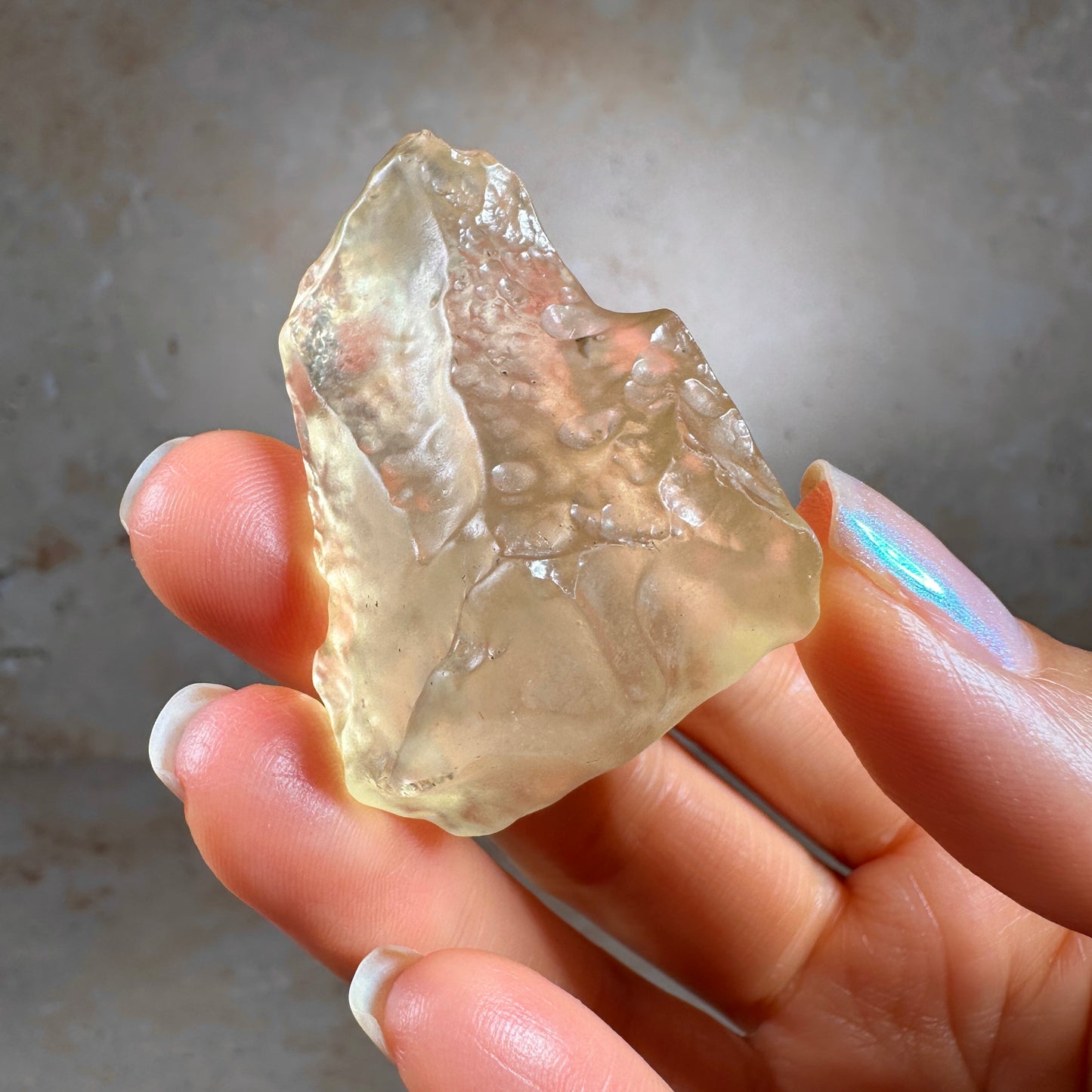 Libyan Desert Glass Tektite (27.61g) Museum Grade, Sahara Desert, Egypt
