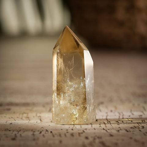 Polished Citrine crystal