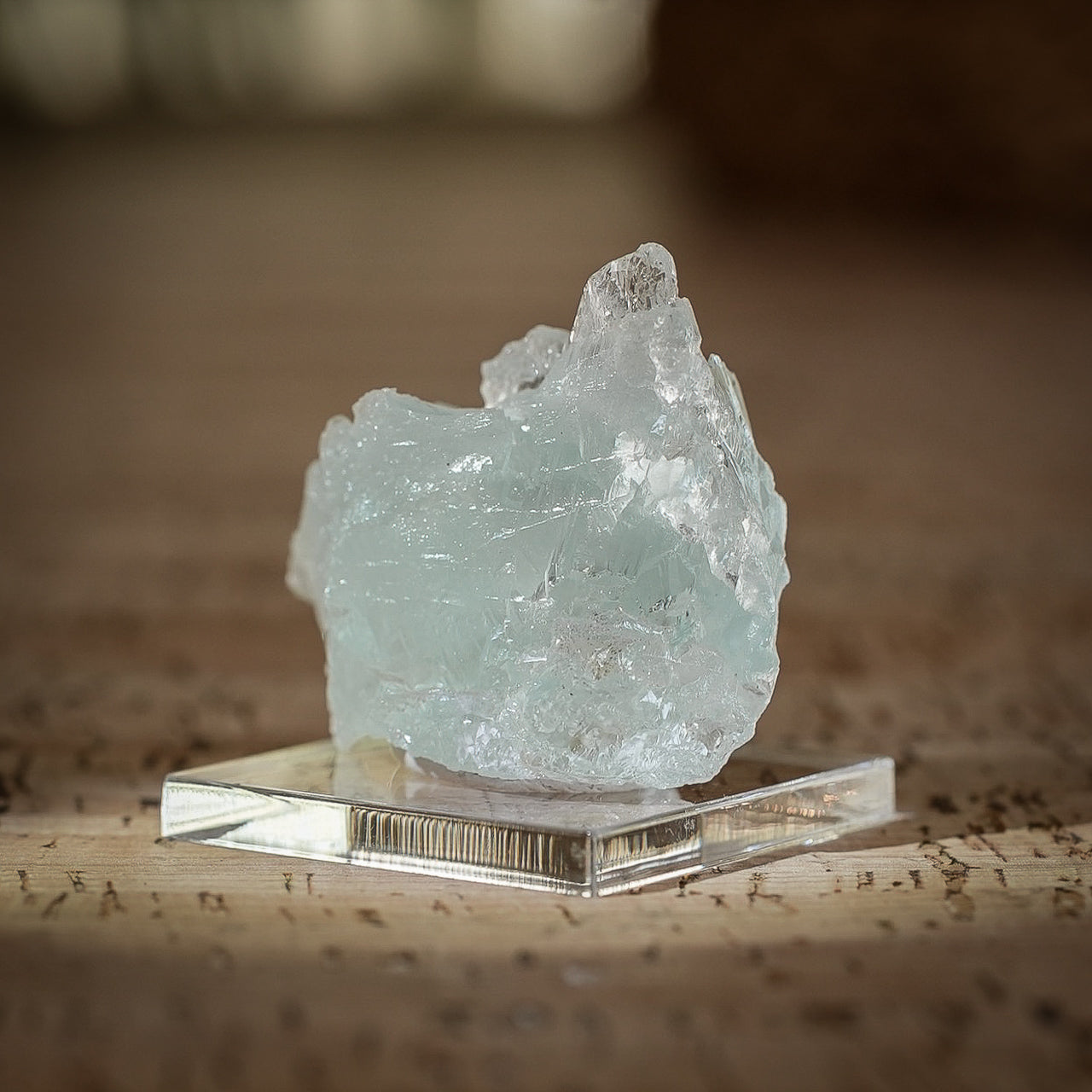 Etched Beryl var. Aquamarine, Minas Gerais, Brazil, 146ct