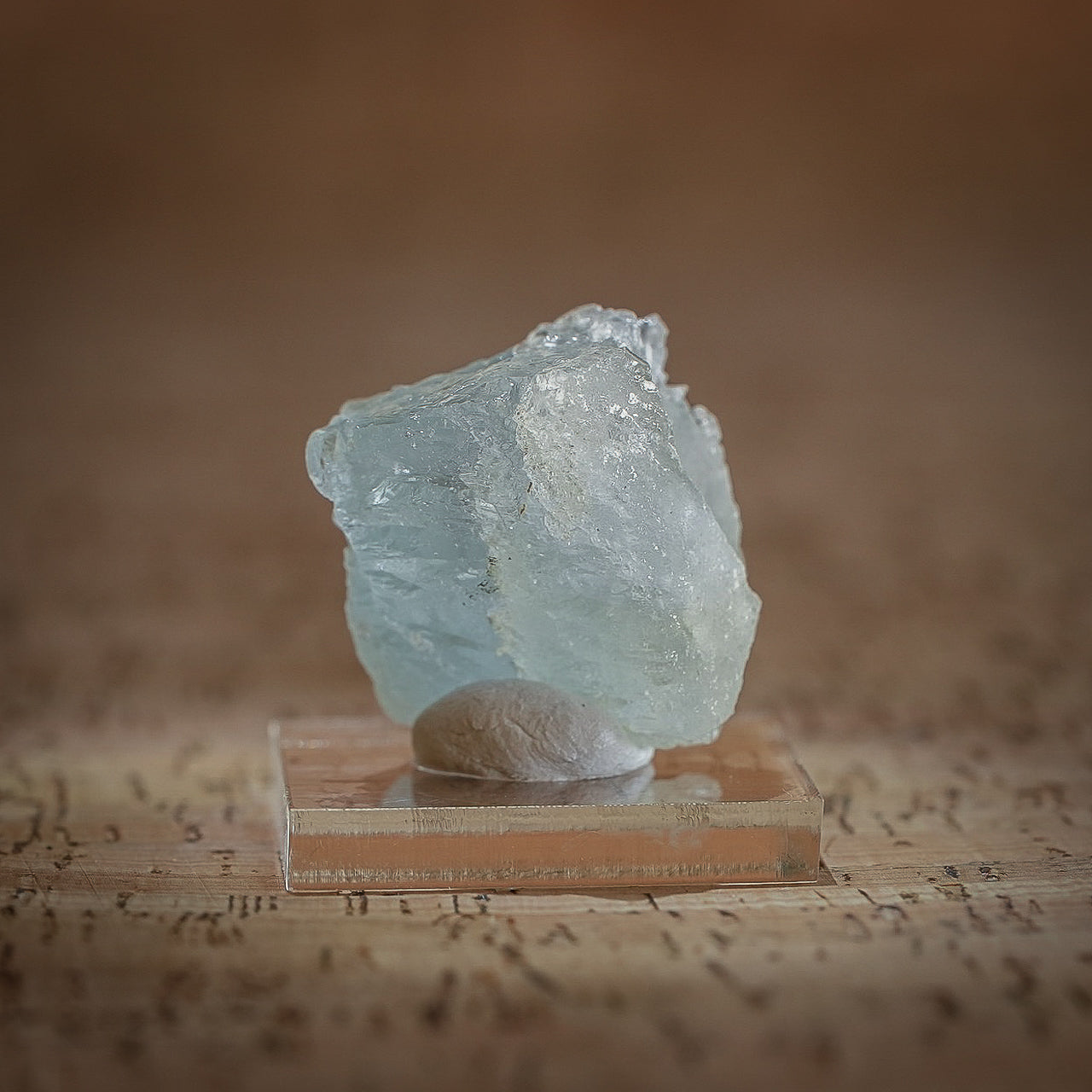 Etched Beryl var. Aquamarine, Minas Gerais, Brazil, 148ct