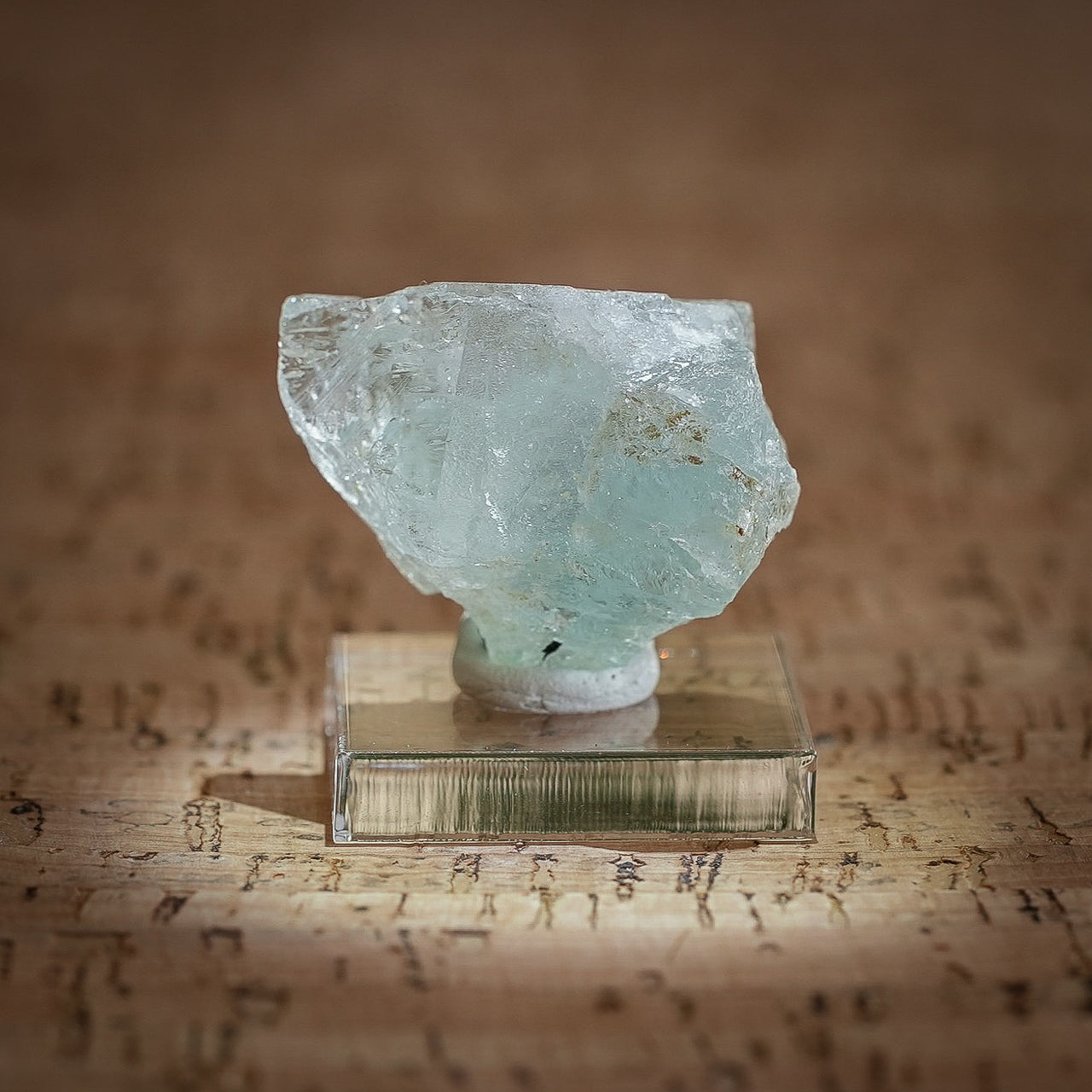 Etched Beryl var. Aquamarine, Minas Gerais, Brazil, 106ct