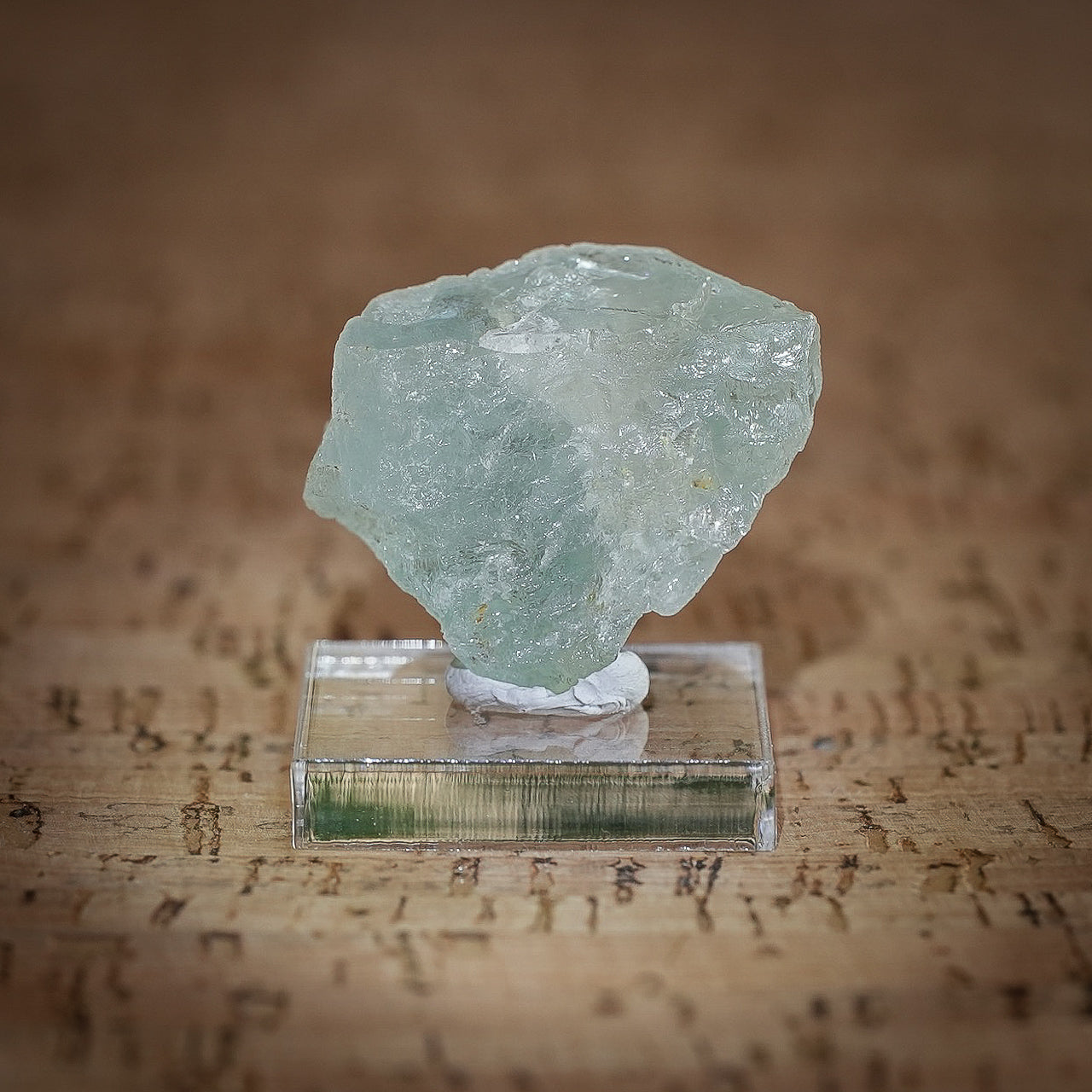 Etched Beryl var. Aquamarine, Minas Gerais, Brazil, 106ct