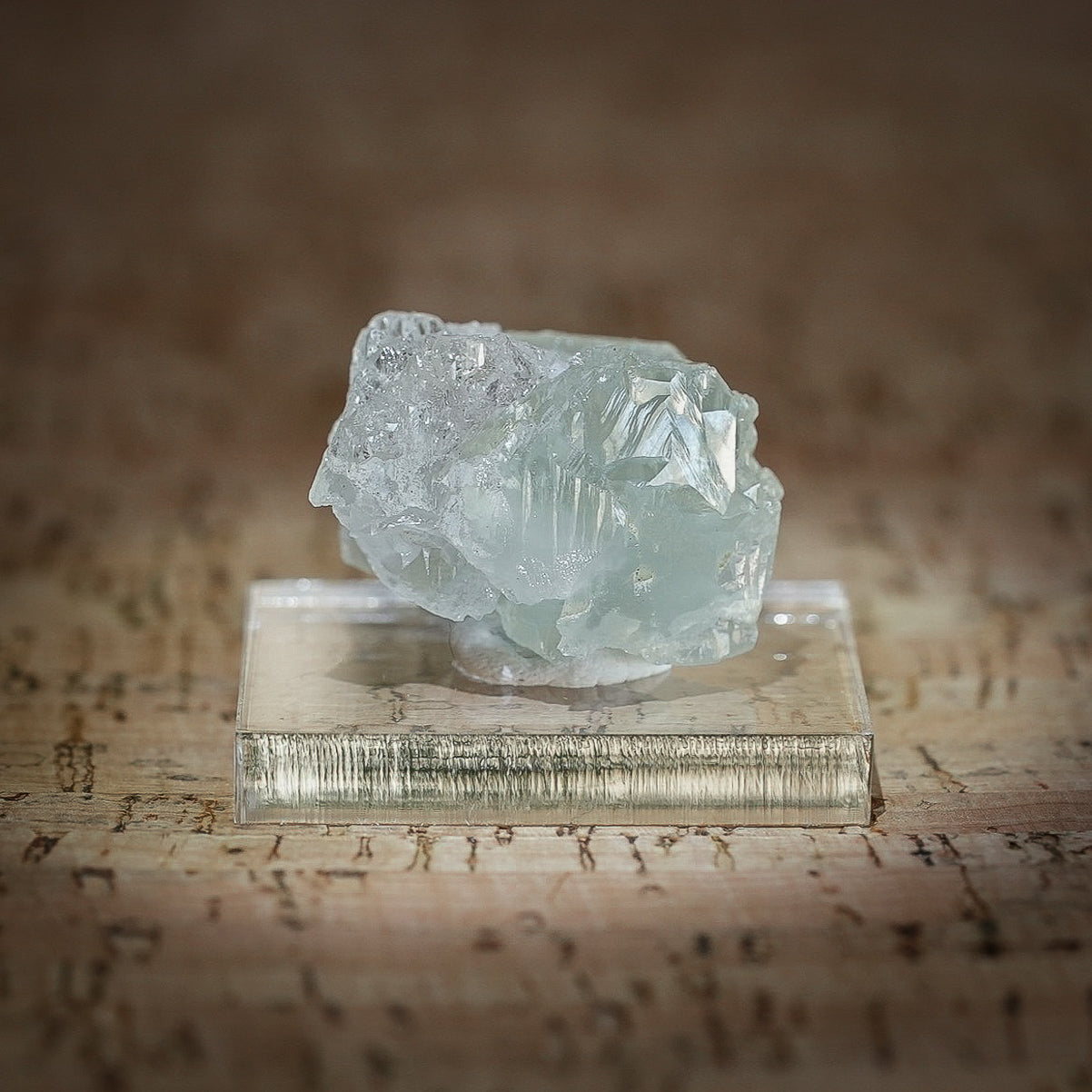 Etched Beryl var. Aquamarine, Minas Gerais, Brazil, 83ct