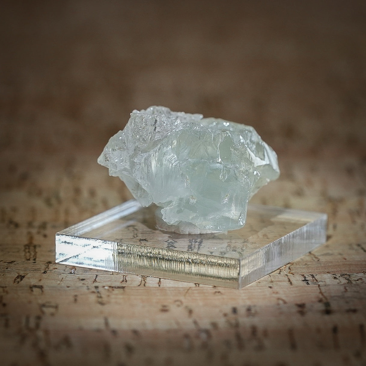 Etched Beryl var. Aquamarine, Minas Gerais, Brazil, 83ct