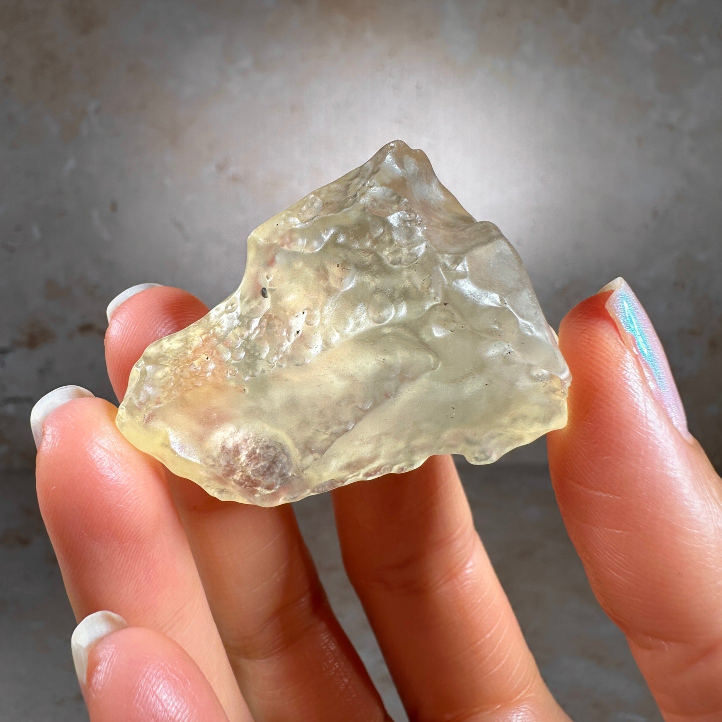 Libyan Desert Glass Tektite (27.61g) Museum Grade, Sahara Desert, Egypt