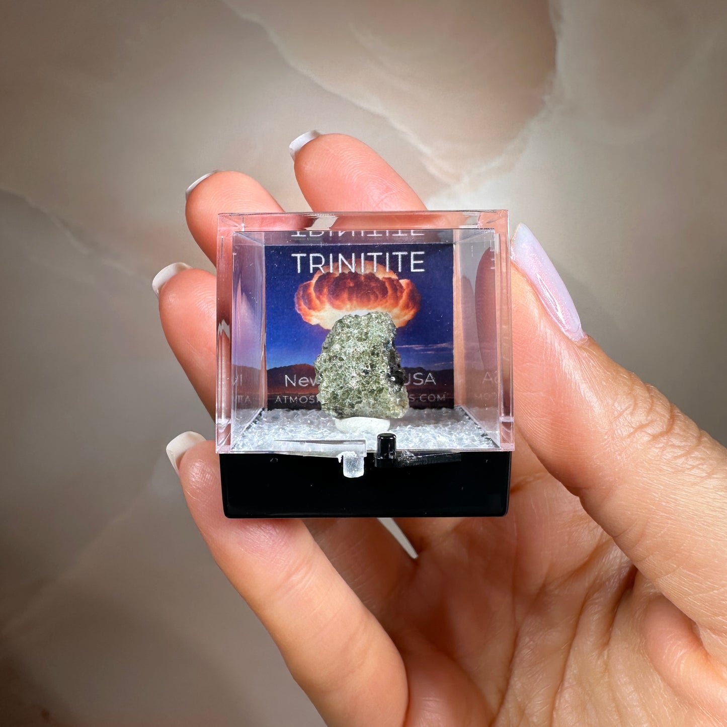 Trinitite 1.17g - Trinity Test Site, White Sands Missile Range, New Mexico, USA