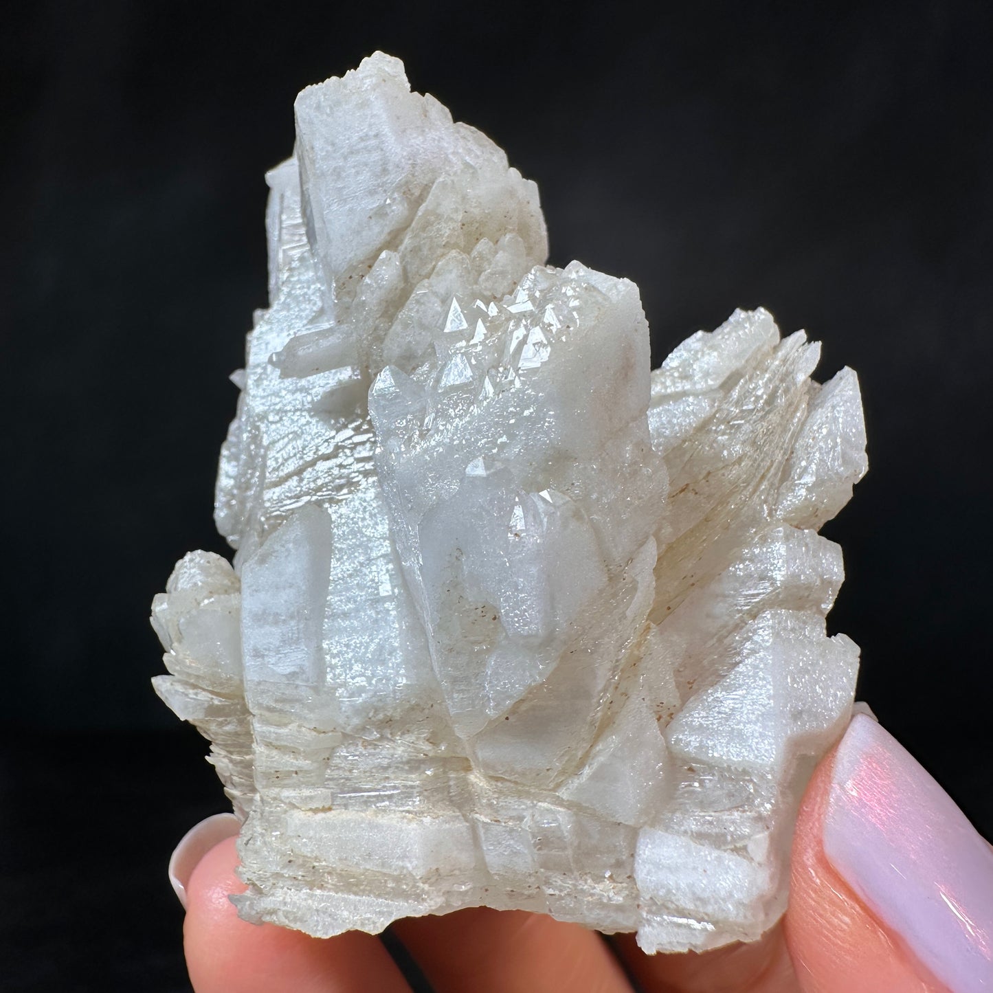 Growth Interference Quartz (79g) Bor Quarry, Dalnegorsk, Russia