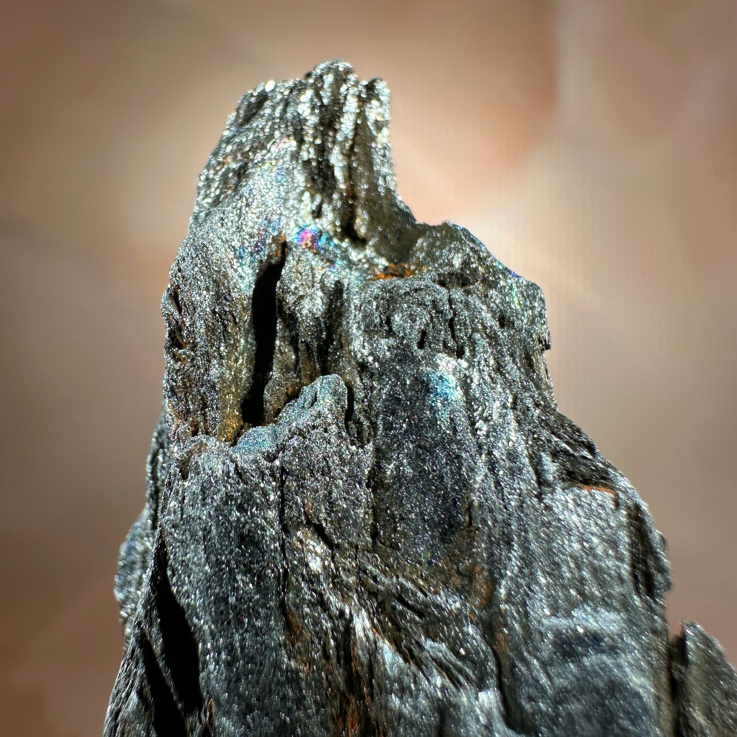 Rainbow Hematite, 44g, Andrade Mine, João Monlevade, Minas Gerais, Brazil