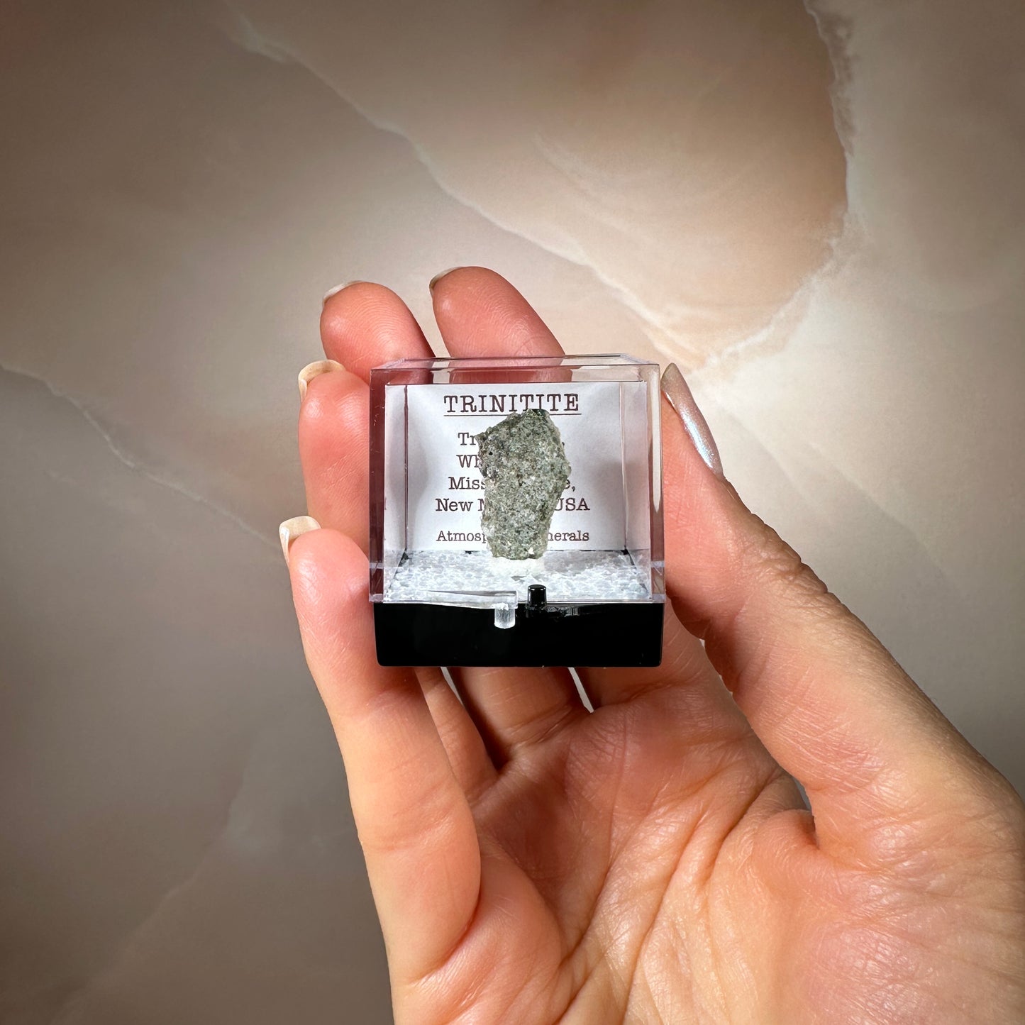 Trinitite (Trinity Glass) 1.28g | Trinity Test Site, White Sands Missile Range, New Mexico, USA