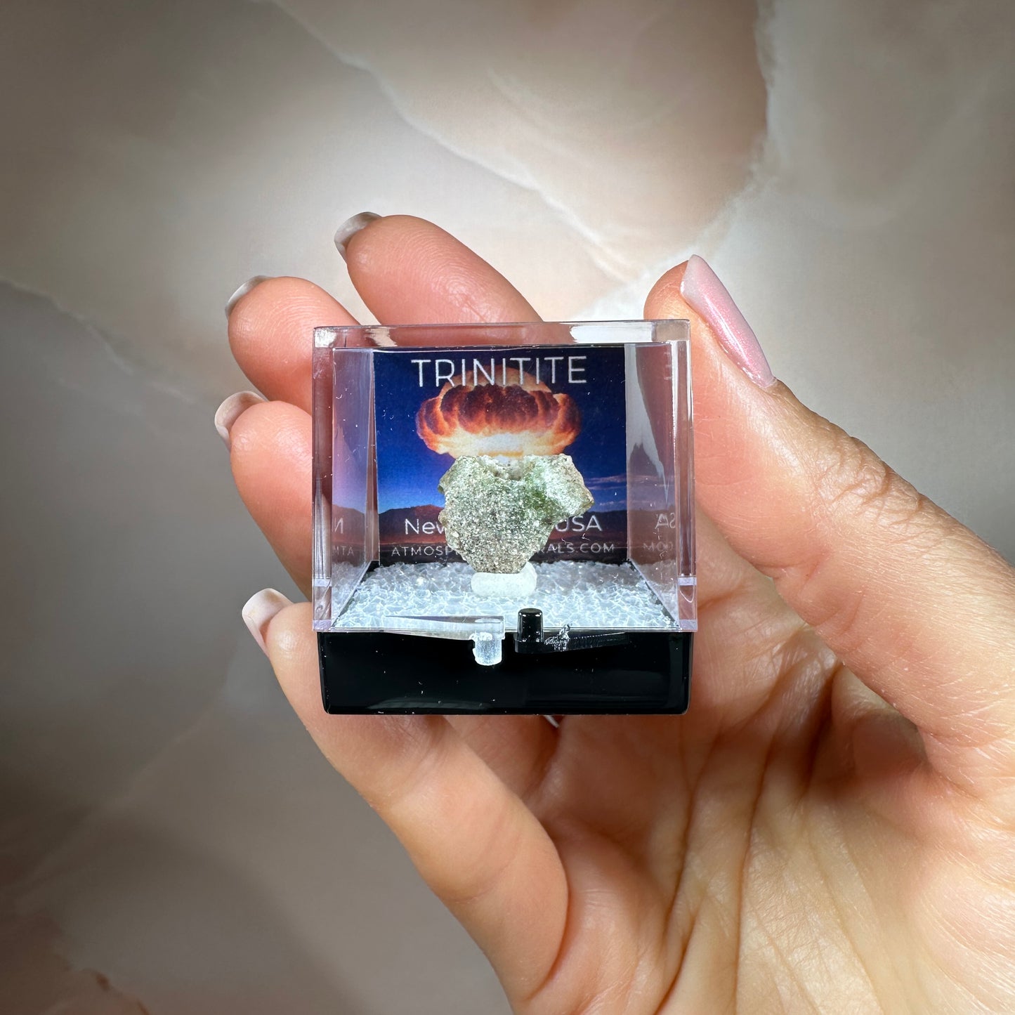 Trinitite 1.08g - Trinity Test Site, White Sands, New Mexico, USA