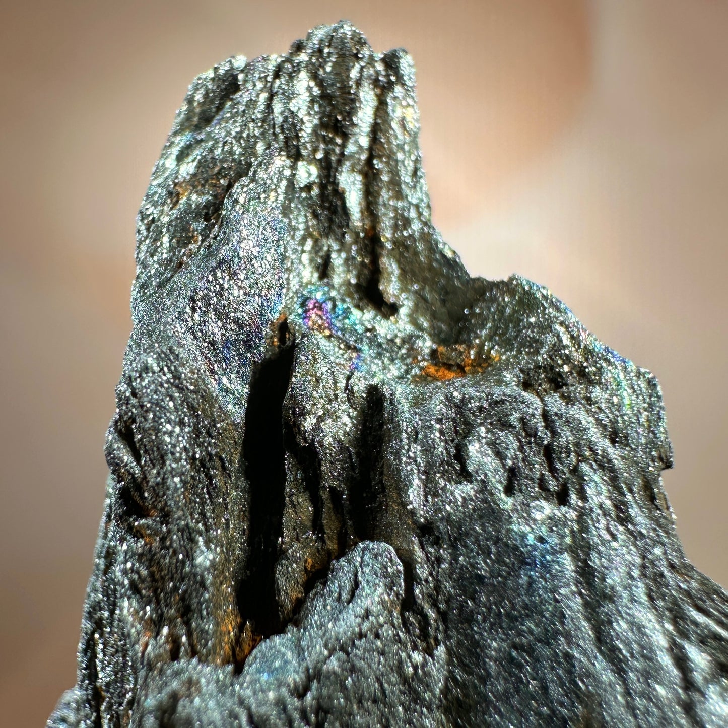 Rainbow Hematite, 44g, Andrade Mine, João Monlevade, Minas Gerais, Brazil