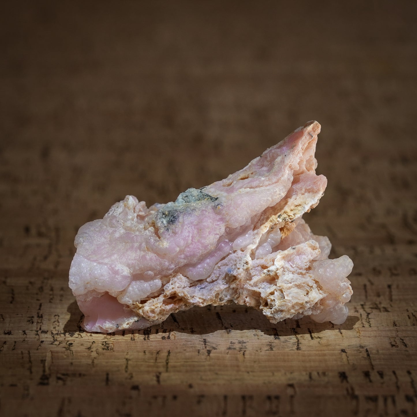 Peruvian Pink Opal, Botryoidal Form, Andes Mountains, Ica, Peru, 77g