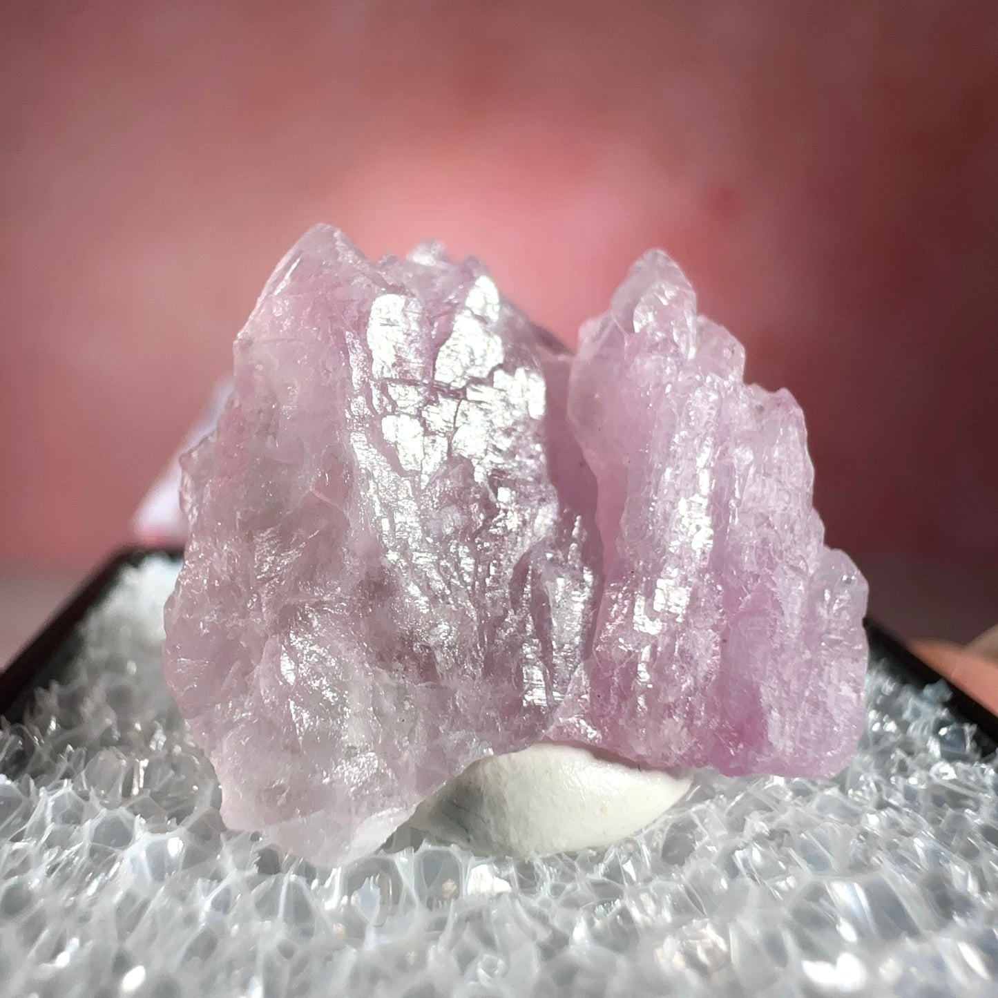 Crystallized Pink Rose Quartz, 15.21ct | Kunar, Afghanistan