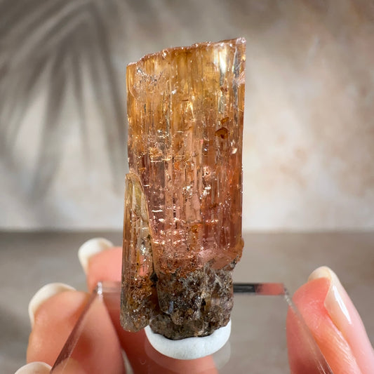 Imperial Topaz Crystal, 36.85ct | Karengerenge, Solwezi District, Zambia