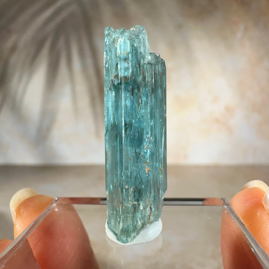 Aquamarine DT Floater Crystal, 4.7g | Jos Plateau, Nigeria