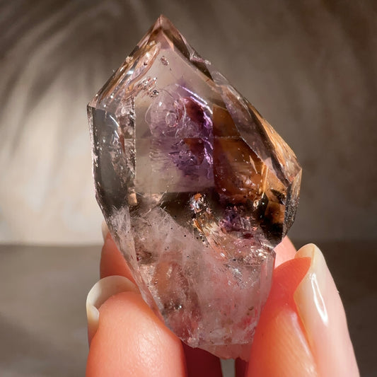 Goboboseb Amethyst with Clay Inclusions, 17g | Goboboseb Mountains, Brandberg Area, Namibia