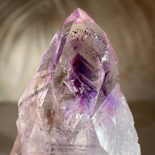 Goboboseb Amethyst with Enhydro, 40g | Goboboseb Mountains, Brandberg Area, Namibia