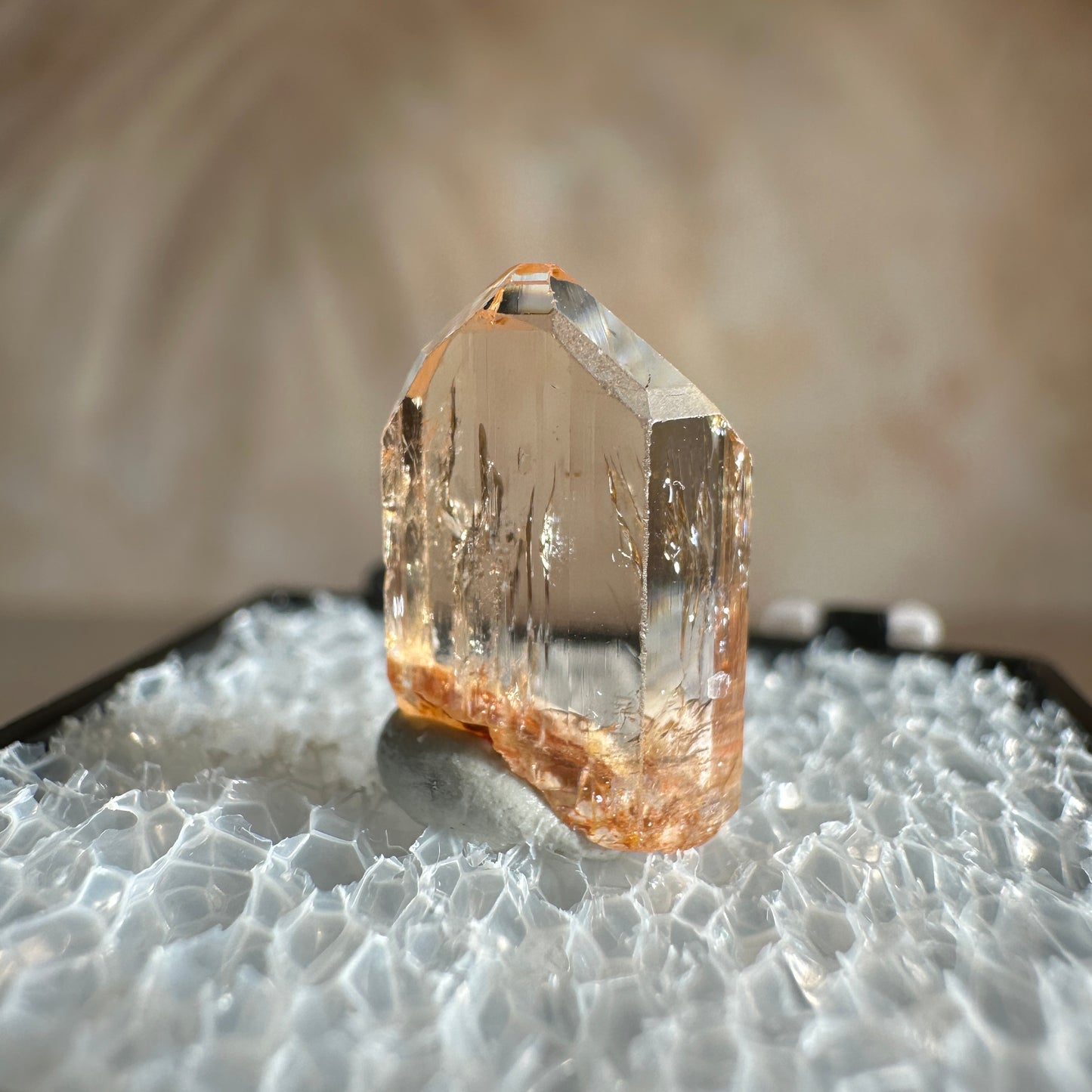 Imperial Topaz Crystal, 5.75ct | Karengerenge, Solwezi District, Zambia