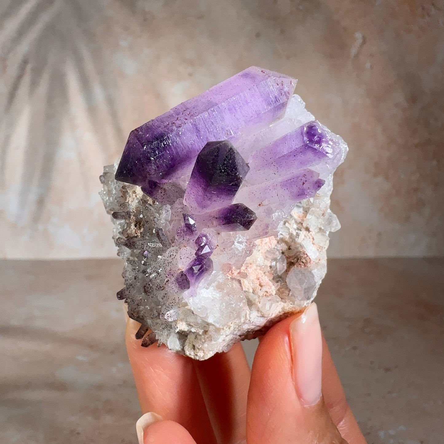 Goboboseb Amethyst with DT Crystal, 98g | Goboboseb Mountains, Brandberg Area, Namibia