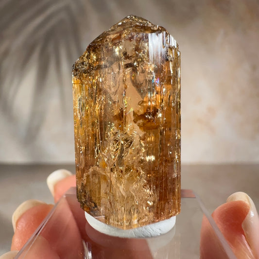 Imperial Topaz Crystal, 53.6ct | Karengerenge, Solwezi District, Zambia