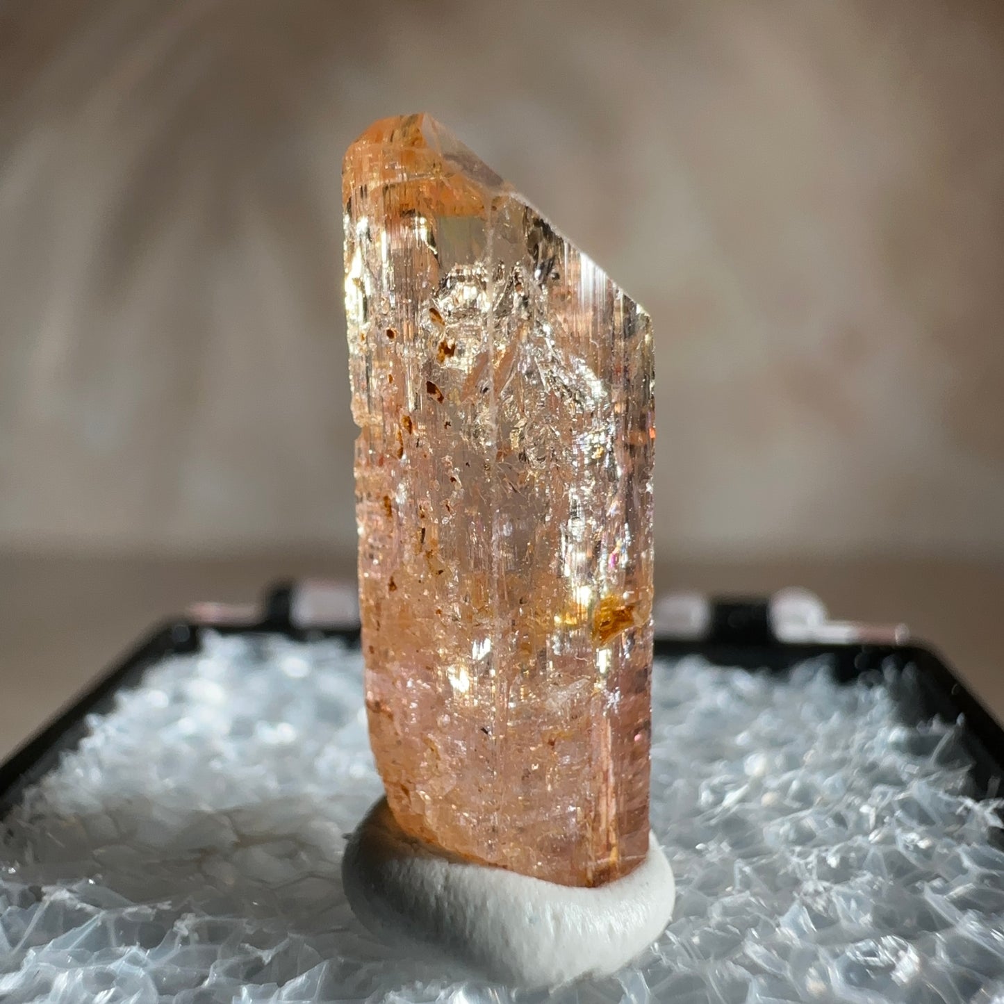 Imperial Topaz Crystal, 7.24ct | Karengerenge, Solwezi District, Zambia