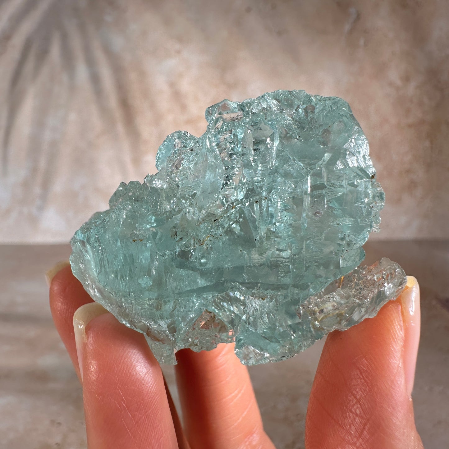 Etched Aquamarine, Minas Gerais, Brazil, 60g