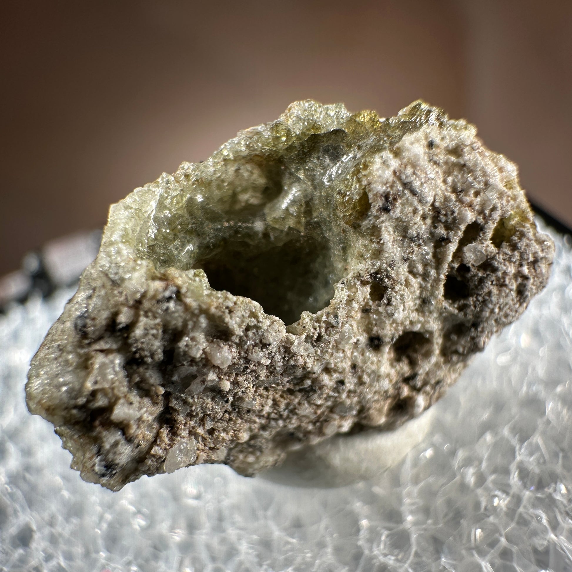 Genuine green atomic glass Trinitite for sale .87g