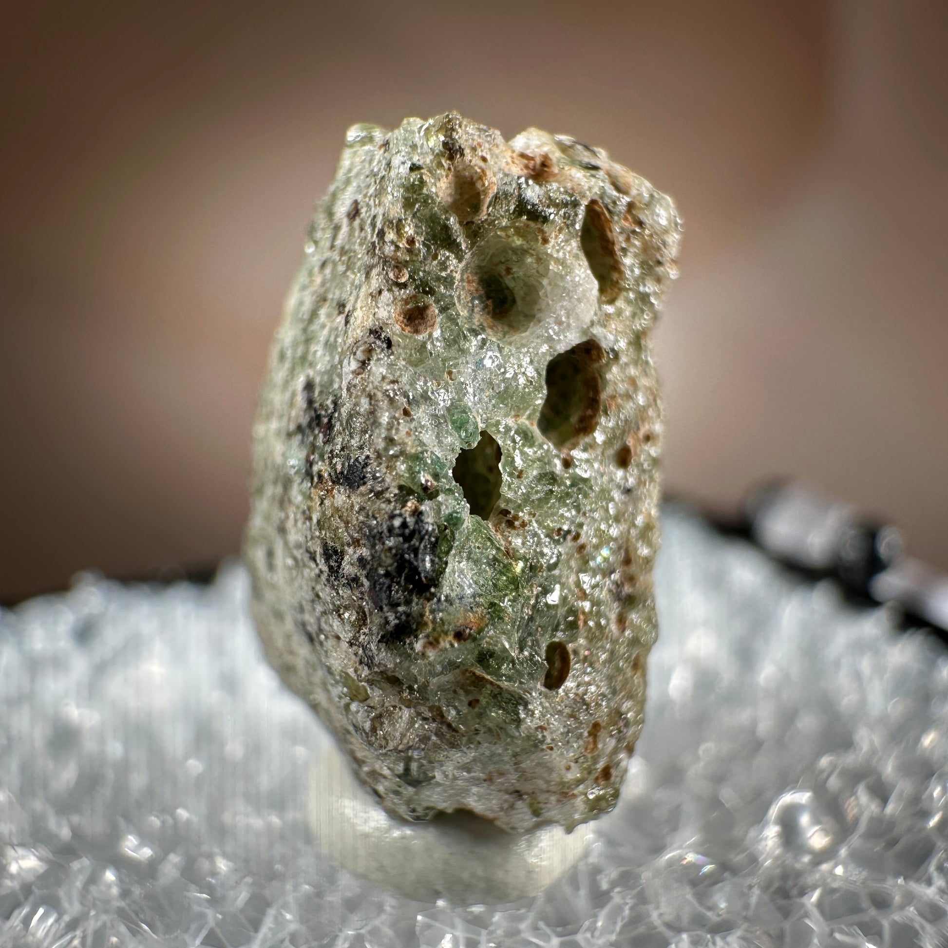 Museum Grade green atomic glass Trinitite for sale .72g
