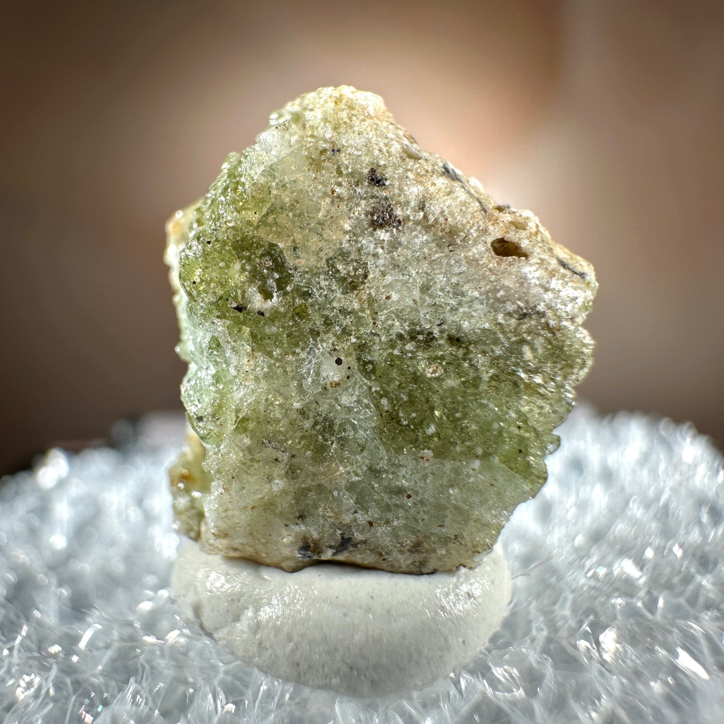 Rare Trinitite for sale, .61g from the Trinity Test Site, White Sands Missile Range, New Mexico.