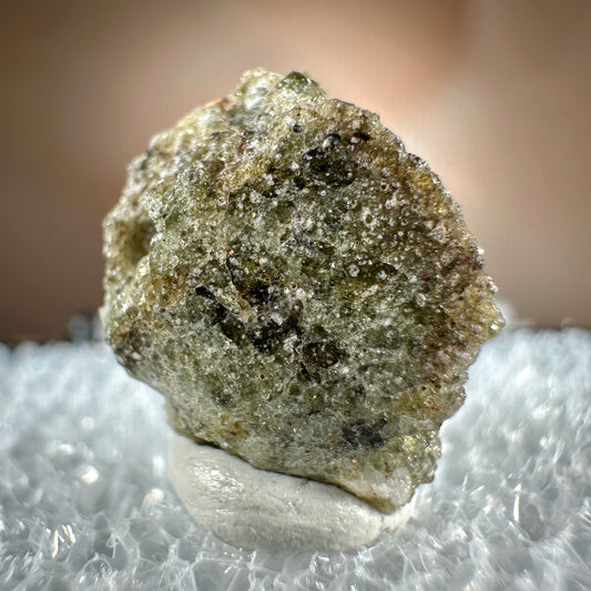 Rare Trinitite for sale, .68g from the Trinity Test Site, White Sands Missile Range, New Mexico.