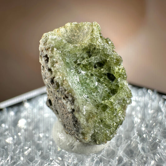 Rare Trinitite for sale, .75g from the Trinity Test Site, White Sands Missile Range, New Mexico.