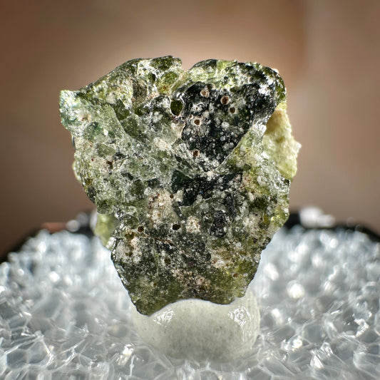 Authentic Rare Trinitite for sale, 1.10g from the Trinity Test Site, White Sands Missile Range, New Mexico.