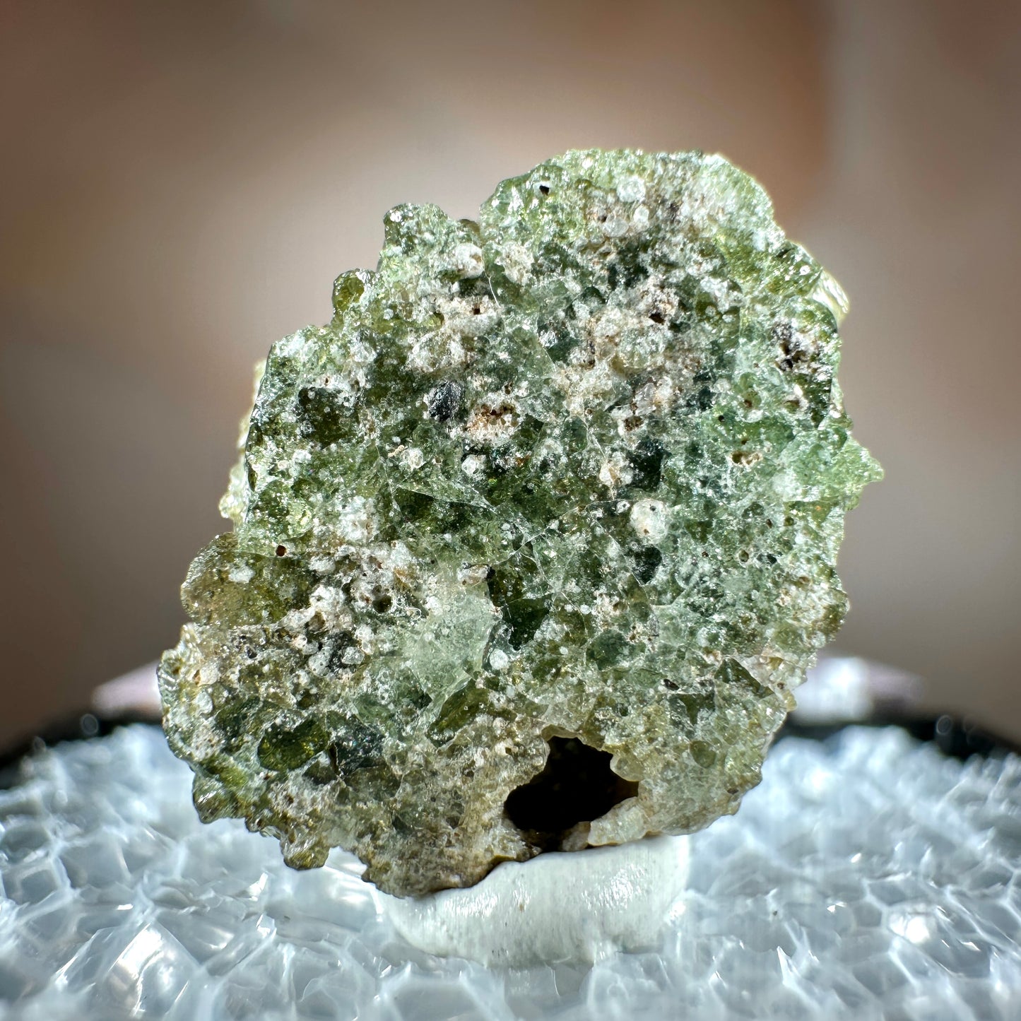 Rare Trinitite for sale, 1.31g from the Trinity Test Site, White Sands Missile Range, New Mexico.