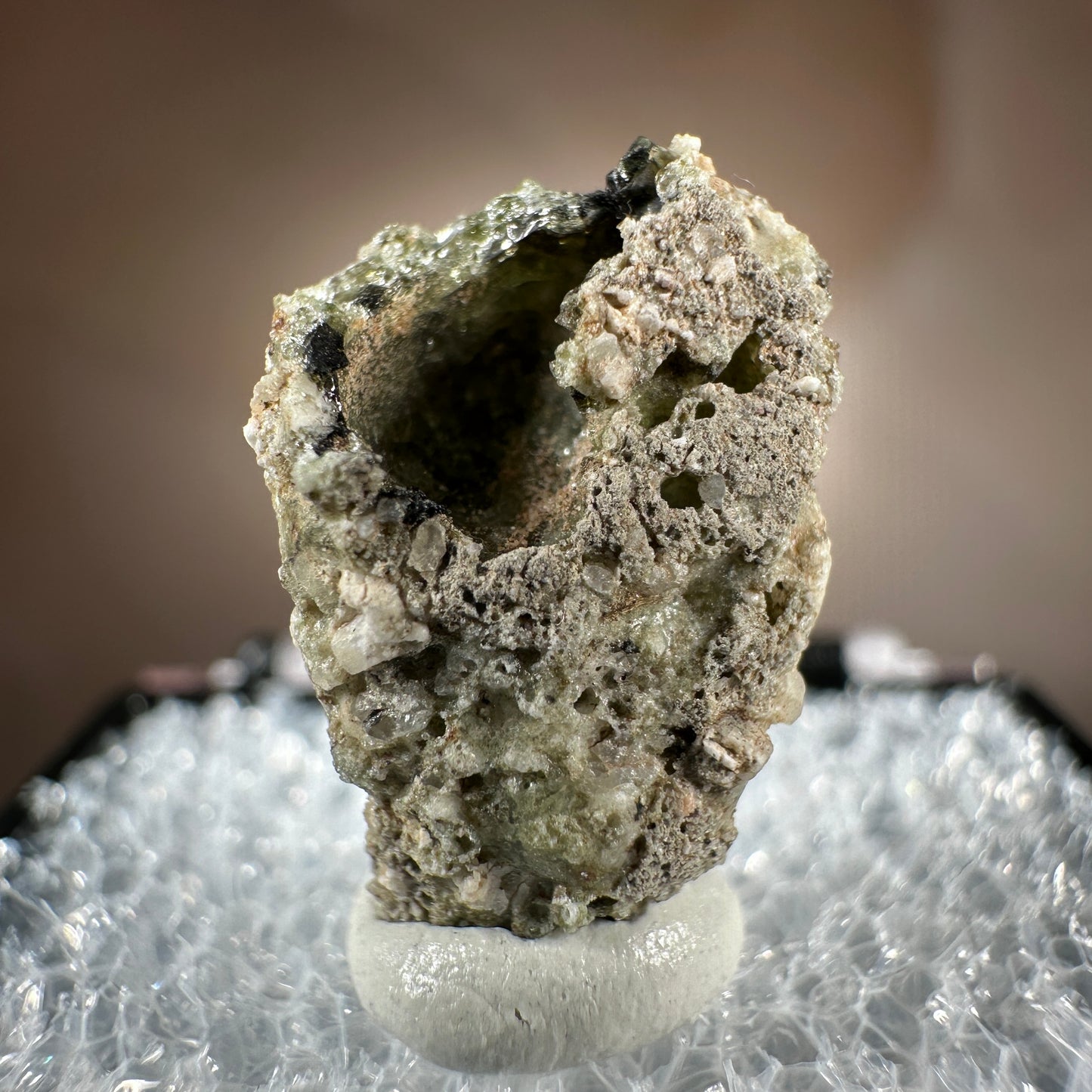 Rare green atomic glass Trinitite for sale .86g